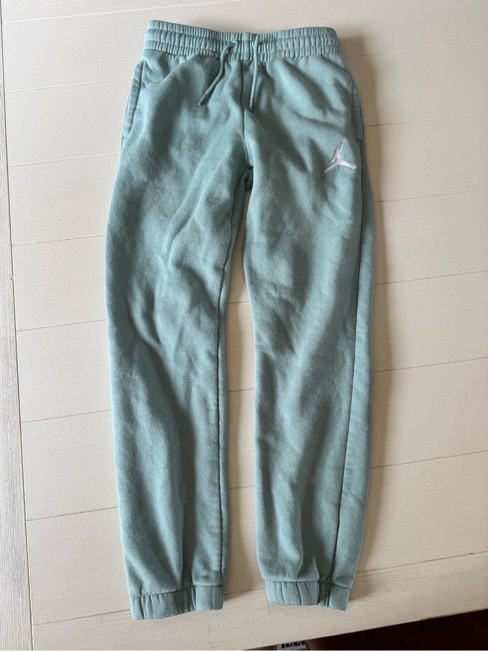 Jordan Mint Green Kids Fleece Joggers